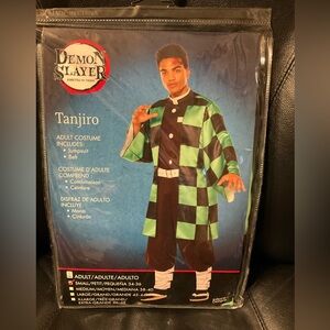 Tanjiro Adult Costume - Green and Black